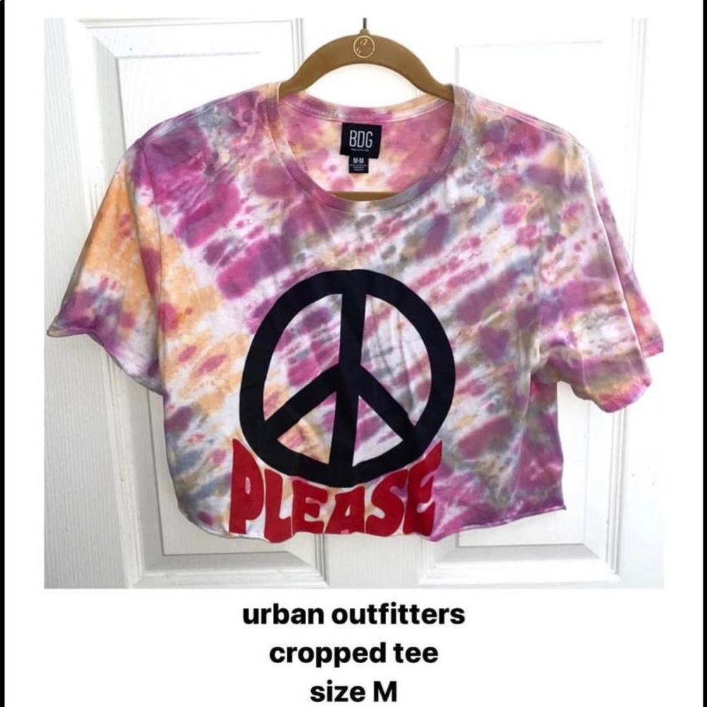 Urban Outfitters BDG Peace Please Tie-Dye Tee